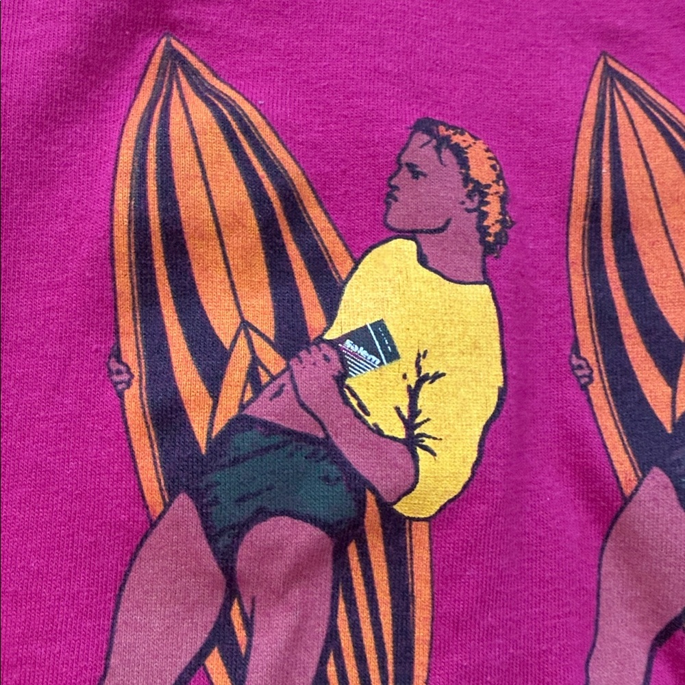 80’s Salem Cigarettes Catch A Chill Vintage Long Sleeve T-Shirt - Picture 8 of 11